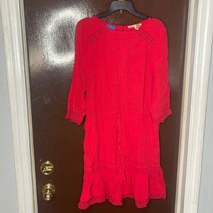 Red/ orange Maje dress